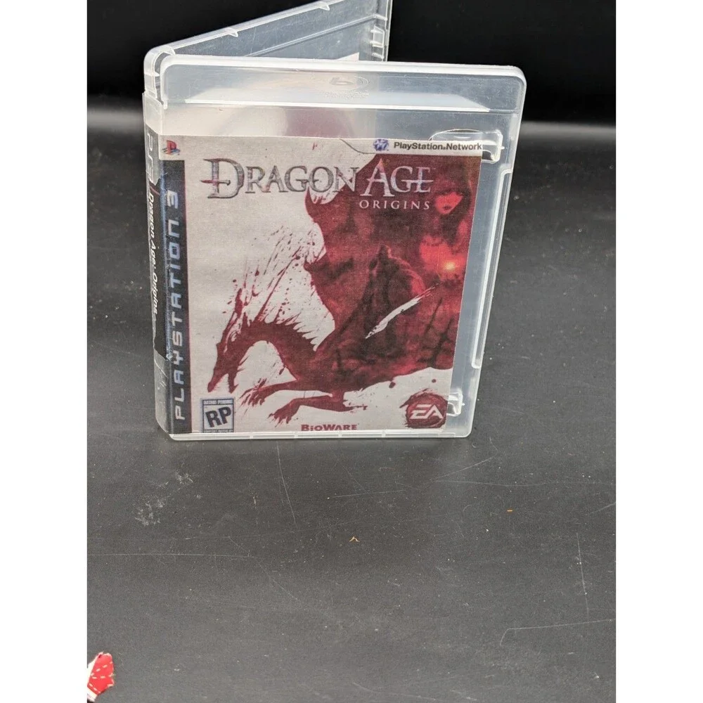 Dragon Age Origins PS3 PlayStation 3 Disc Replacement Case BioWare EA